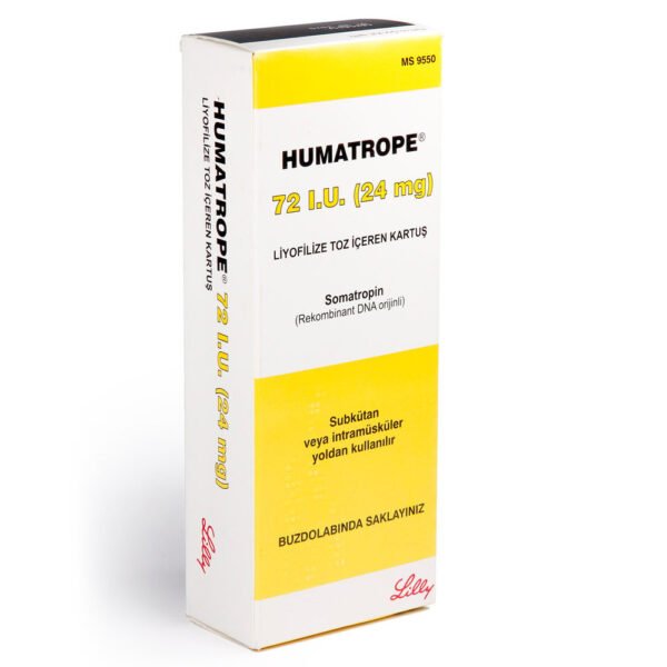 Somatropin 72iu Hgh - Hormone de Croissance - Lilly